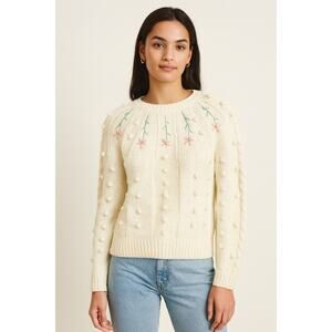 Vintage 70's  Star Ferry Betsy Johnson Michael Milea Collab L sweater Faiyrcore